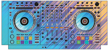 Pioneer DJ DDJ SZ Skin Stripes